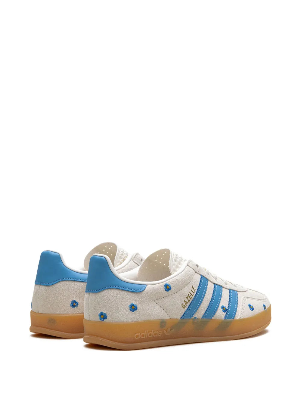 adidas Gazelle Indoor cream/blue flowers