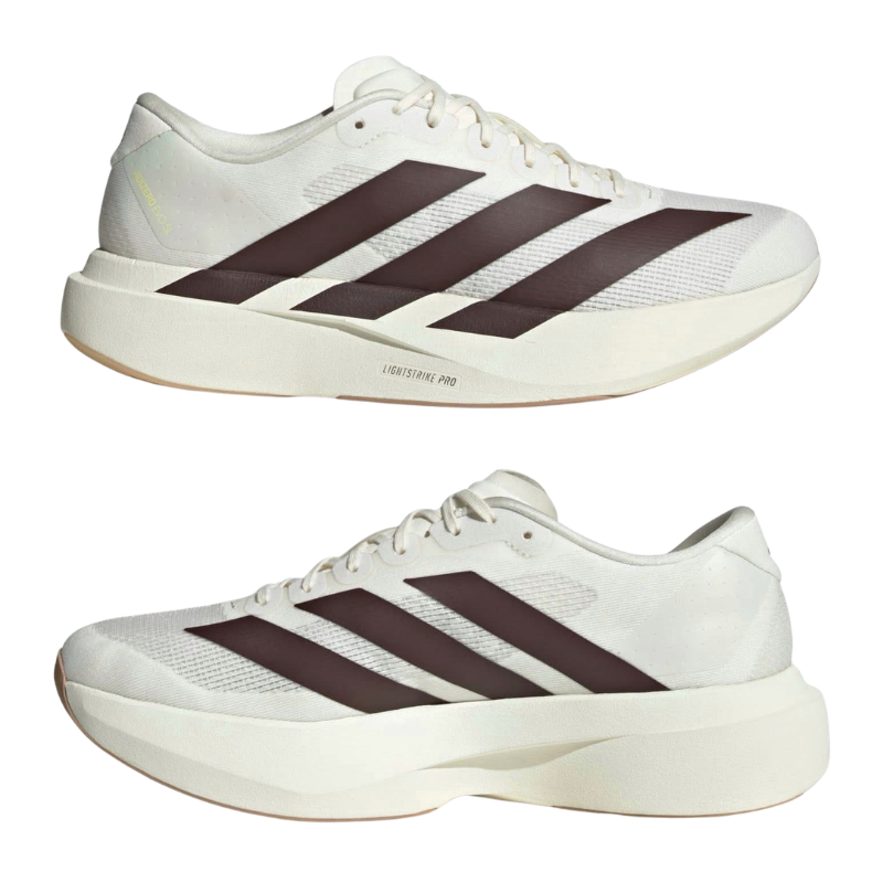 adidas Adizero Evo  White Shadow Brown