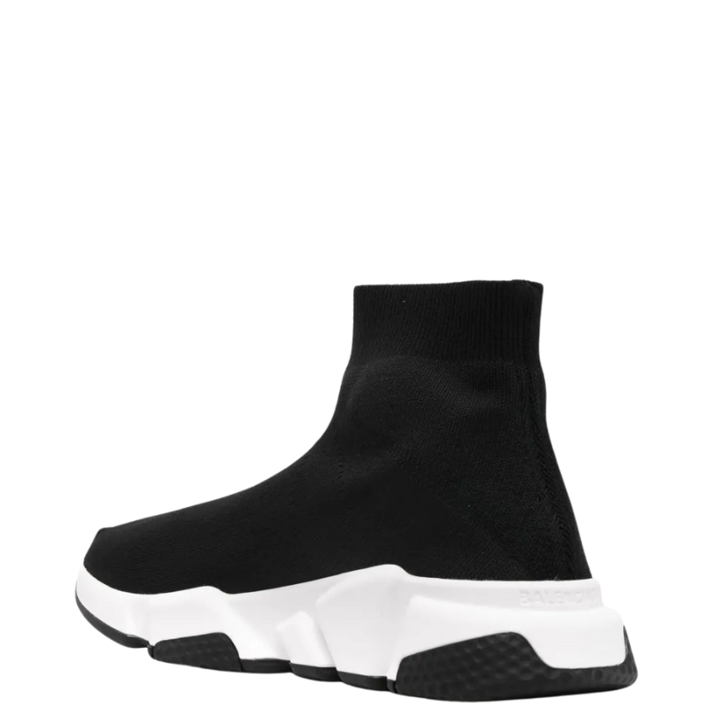 Balenciaga Trainer Speed Sneakers Black White