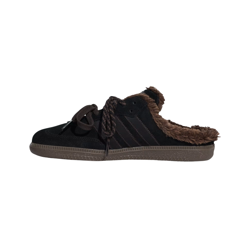 Adidas Samba OG Mule Black Dark Brown
