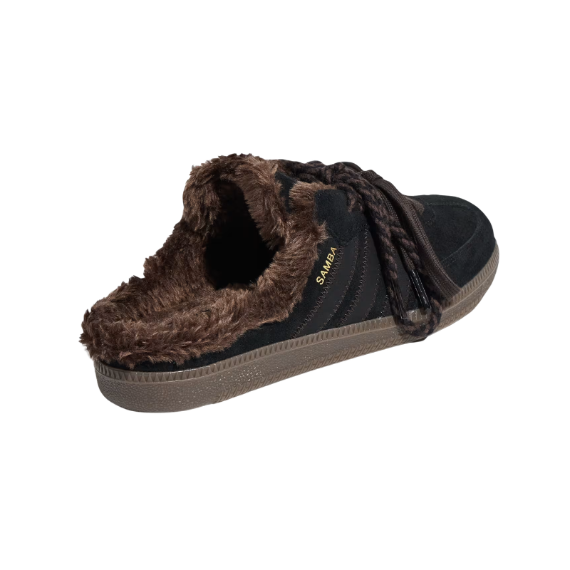 Adidas Samba OG Mule Black Dark Brown