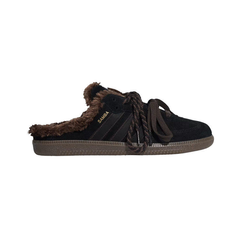 Adidas Samba OG Mule Black Dark Brown