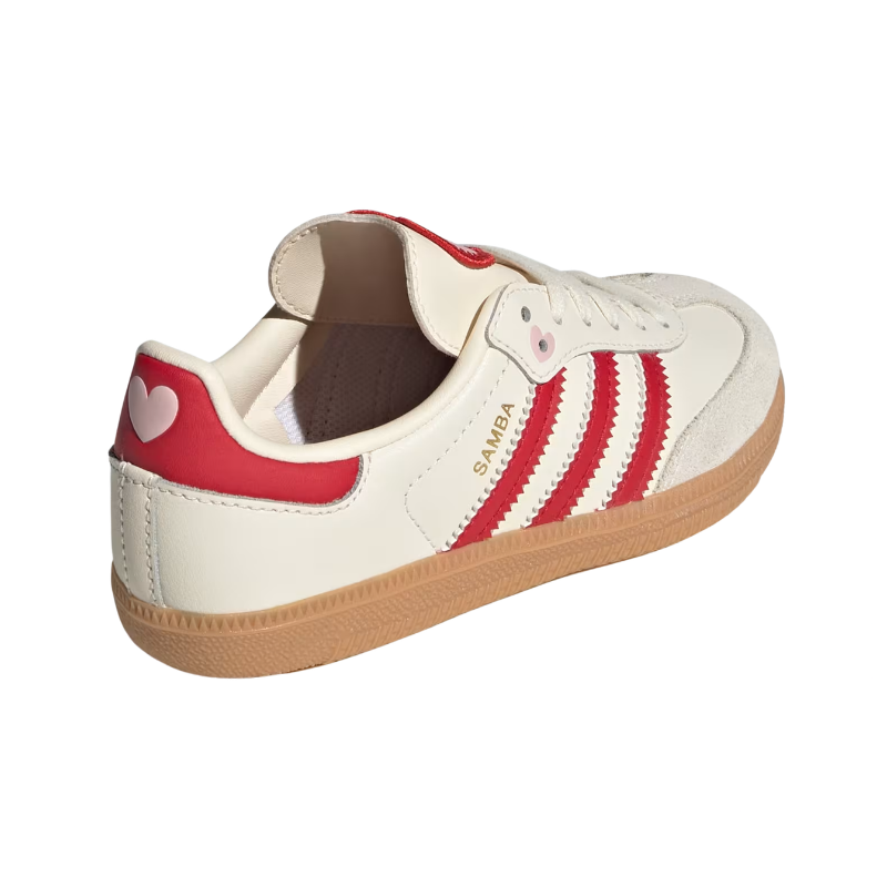 Adidas Samba OG Valentine's Day White Red