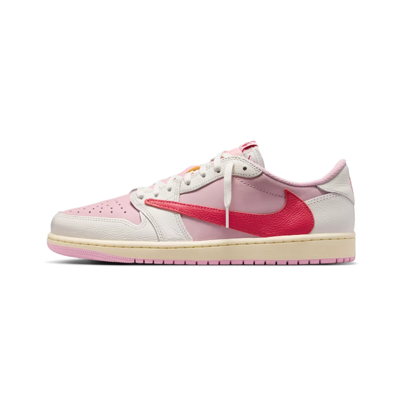Air Jordan 1 Retro Low OG SP Travis Scott Sail Tropical Pink