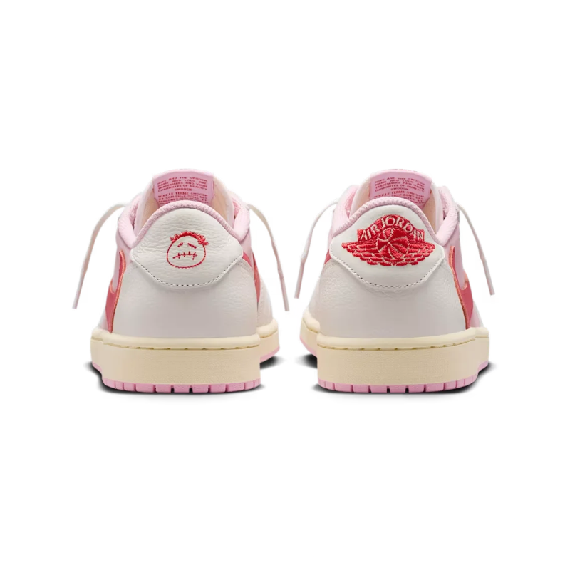 Air Jordan 1 Retro Low OG SP Travis Scott Sail Tropical Pink
