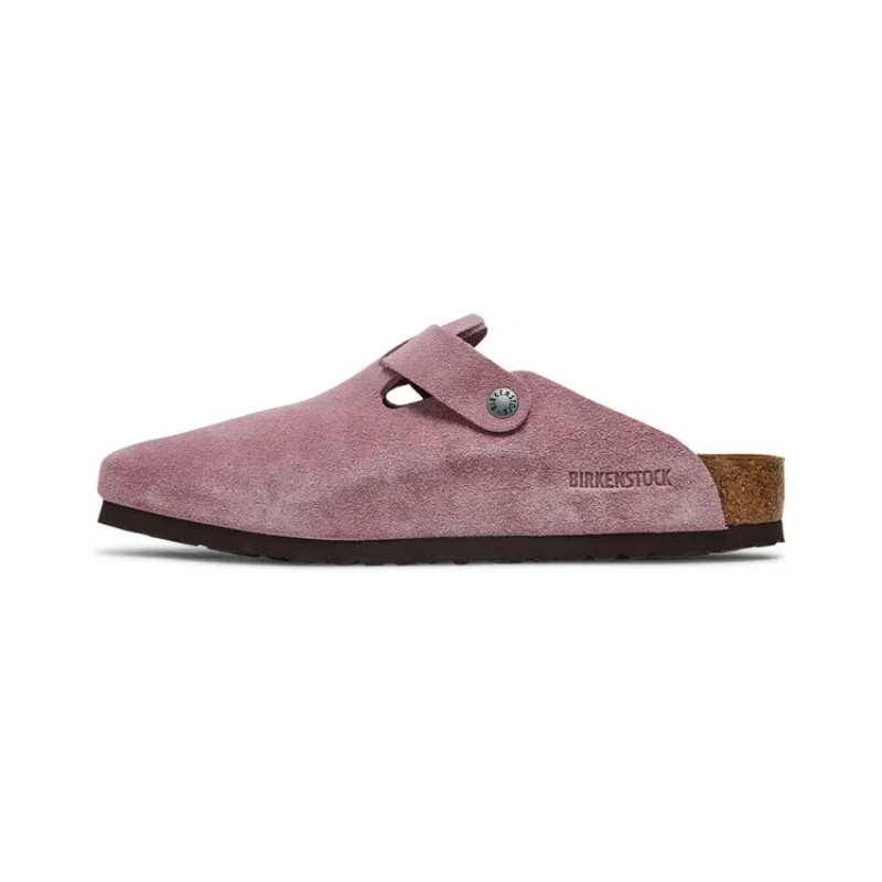 Birkenstock Boston x Shaggy Stussy 'Dusty Pink