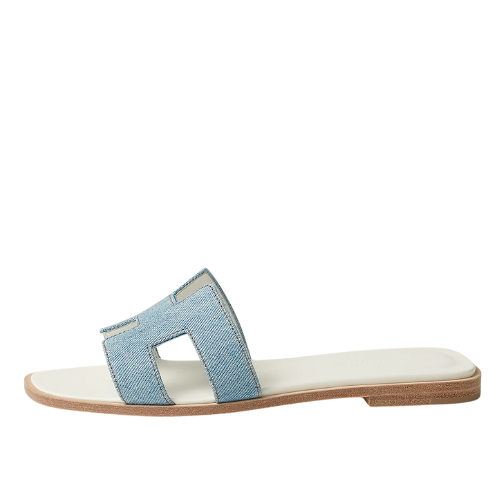 Herems Oran sandal bleu clair