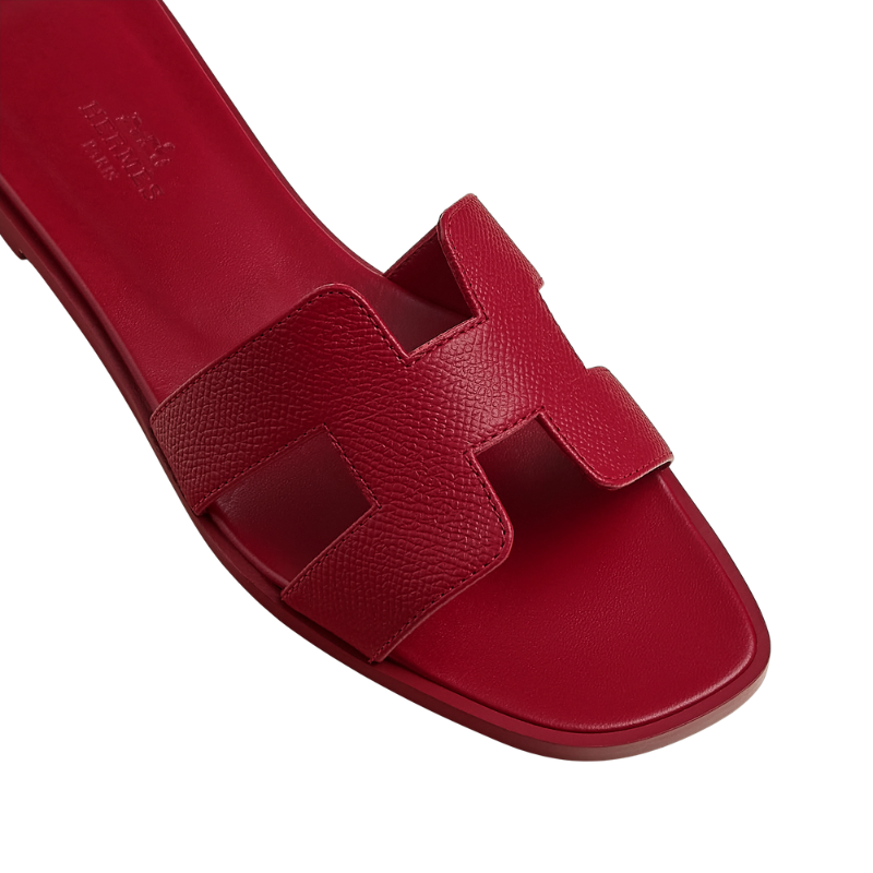 Hermès Giulia Sandal Rose Framboise