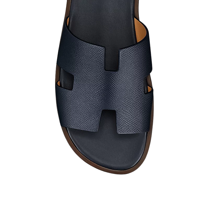 Hermès Izmir sandal Marine