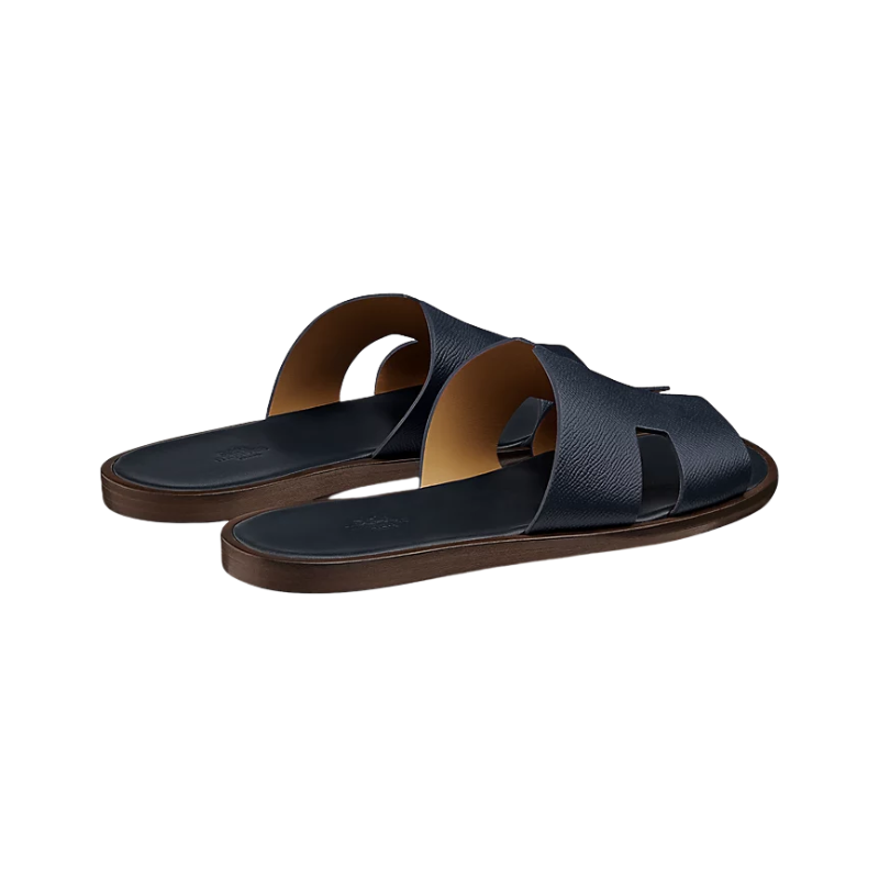Hermès Izmir sandal Marine