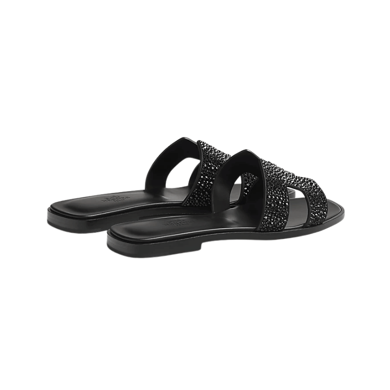 Hermès Oran Sandal Black