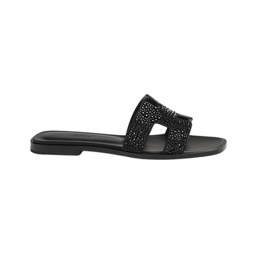Hermès Oran Sandal Black