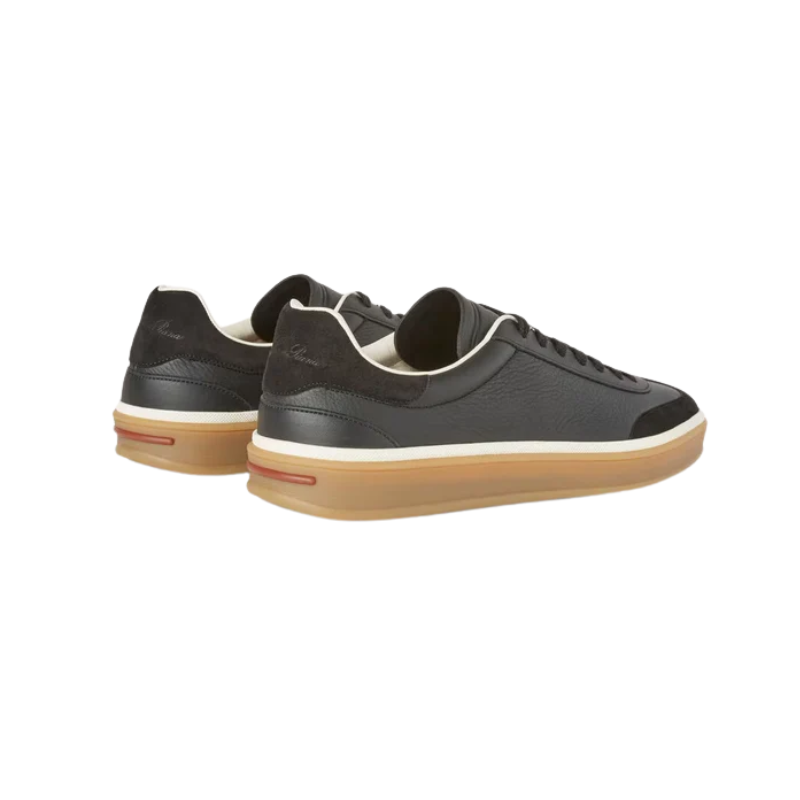 Loro Piana Tennis Walk Sneakers Black