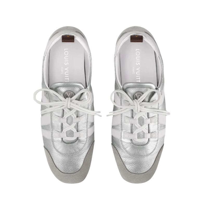 Louis Vuitton LV Sneakerina Metallic Silver
