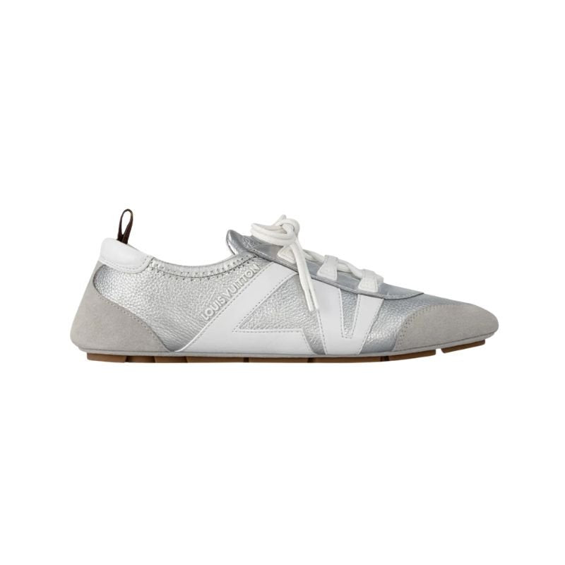 Louis Vuitton LV Sneakerina Metallic Silver