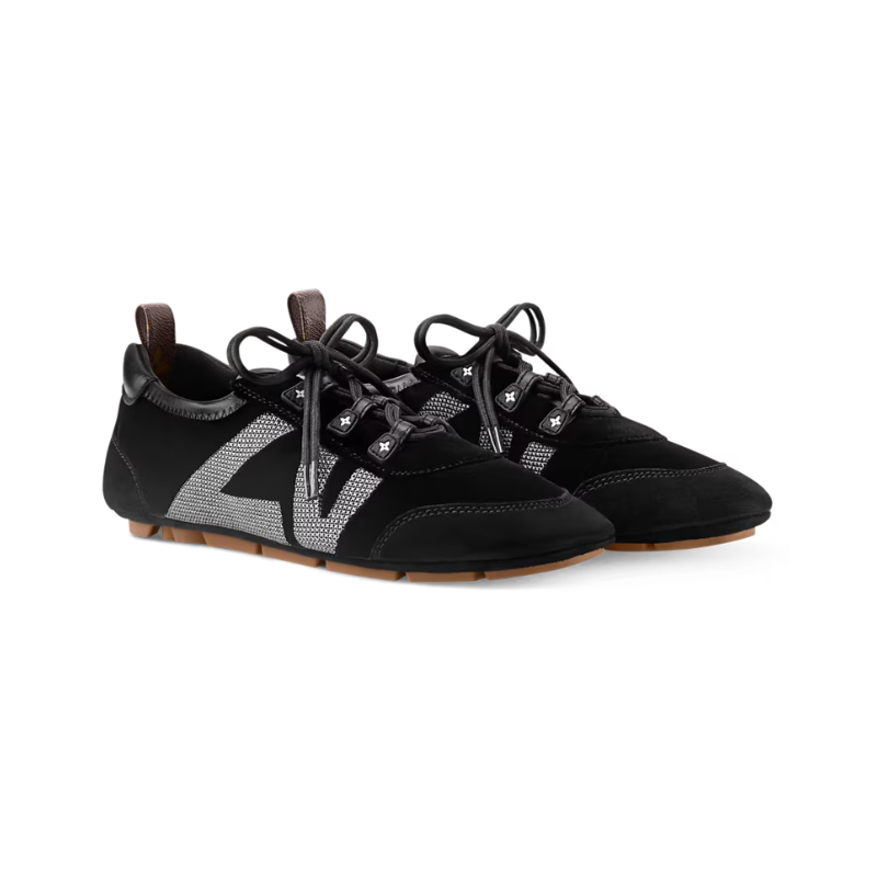 Louis Vuitton LV Sneakerina Black Velvet