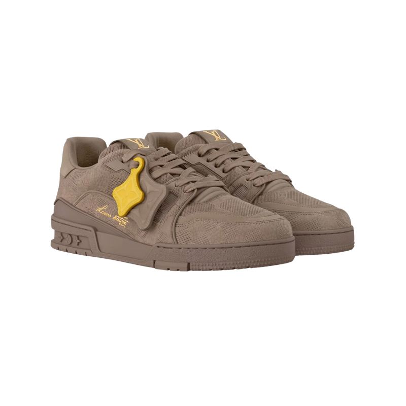 Louis Vuitton LV Trainer Taupe Brown