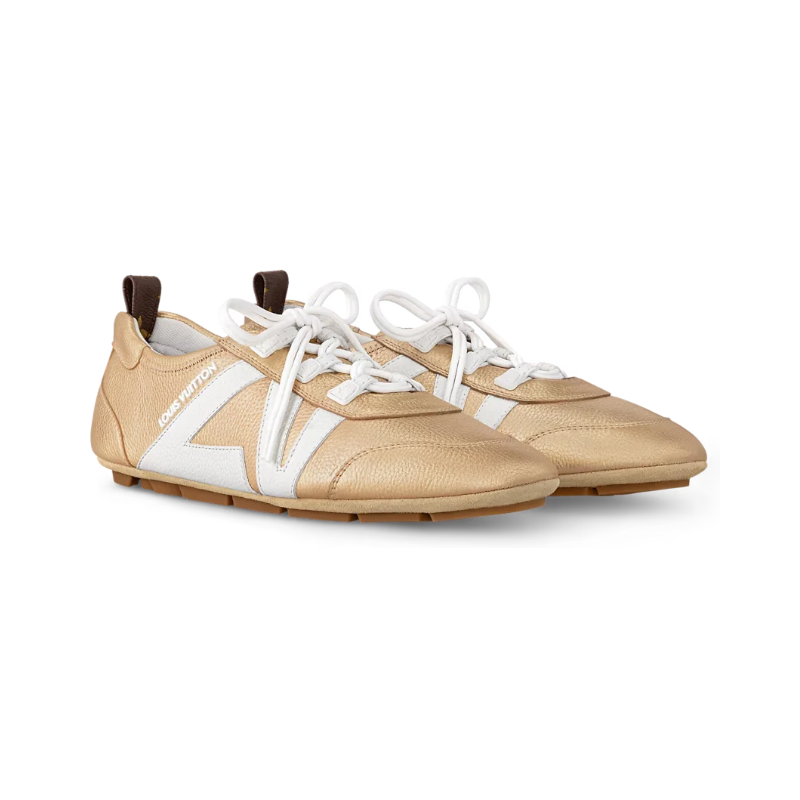 Louis Vuitton Sneakerina Metallic Gold
