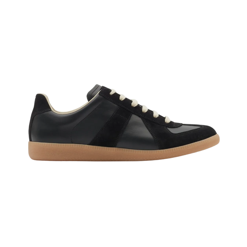 Maison Margiela Replica nappa leather suede Black
