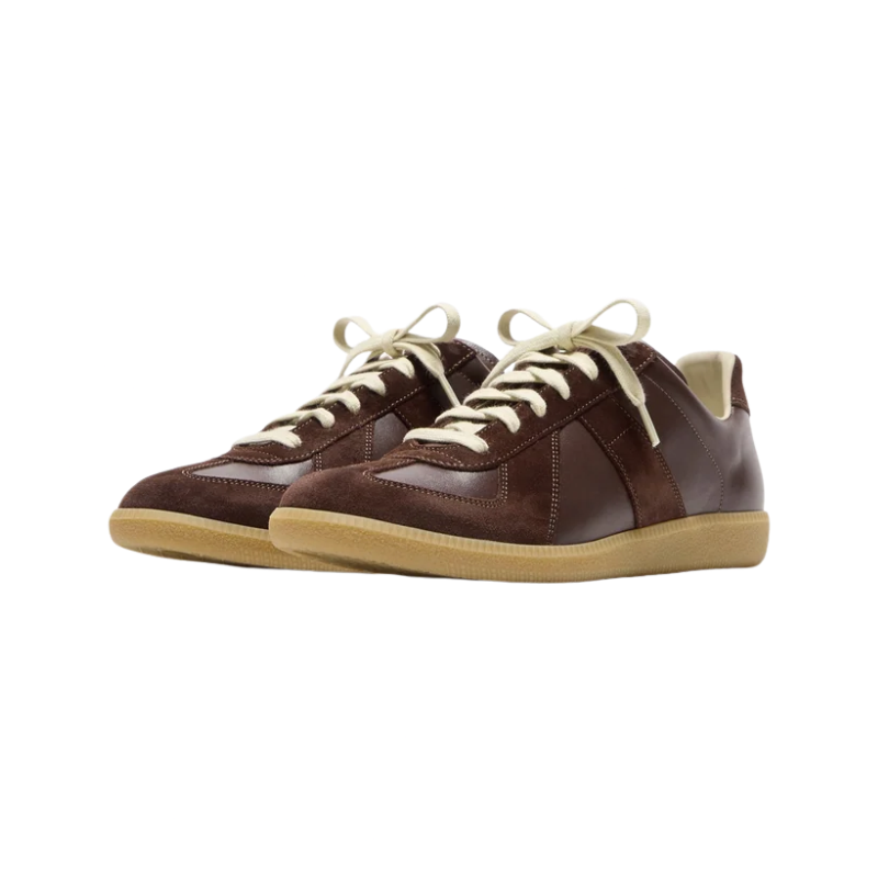 Maison Margiela Replica nappa leather suede Dark Brown