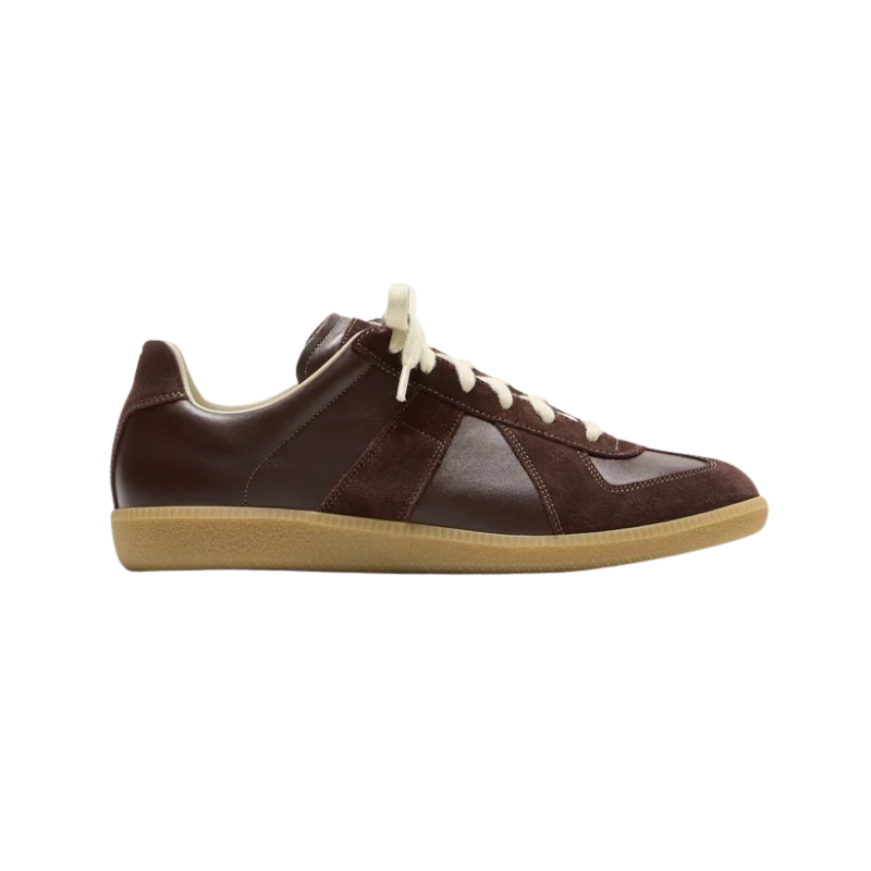 Maison Margiela Replica nappa leather suede Dark Brown