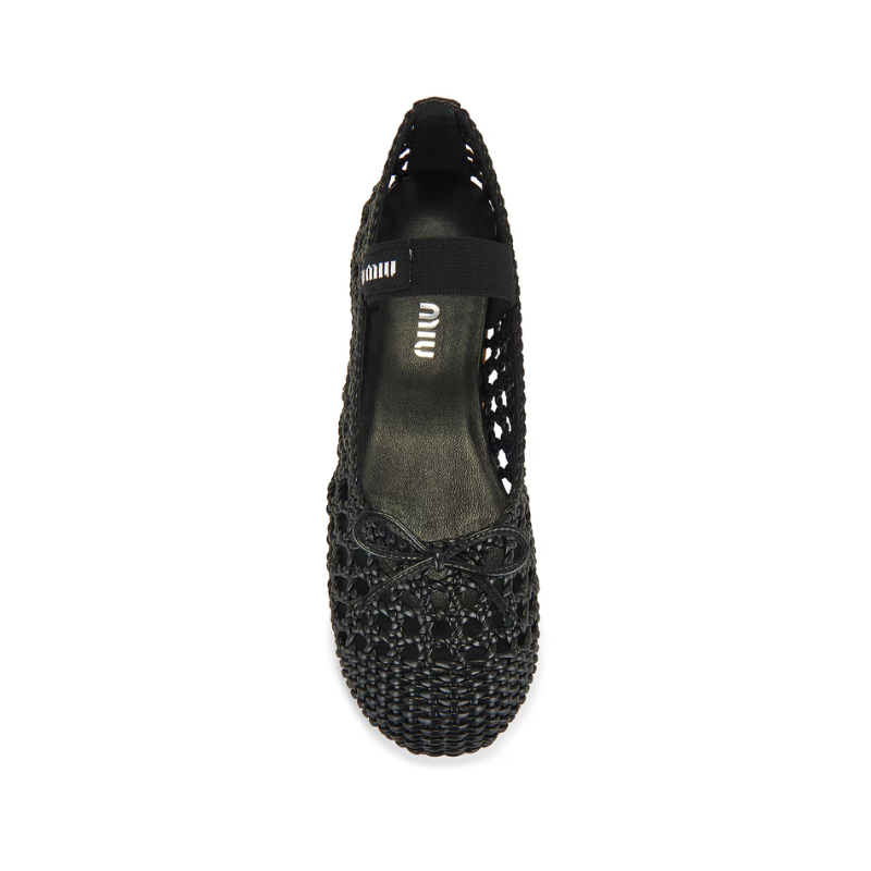 Miu Miu ballet flats Black