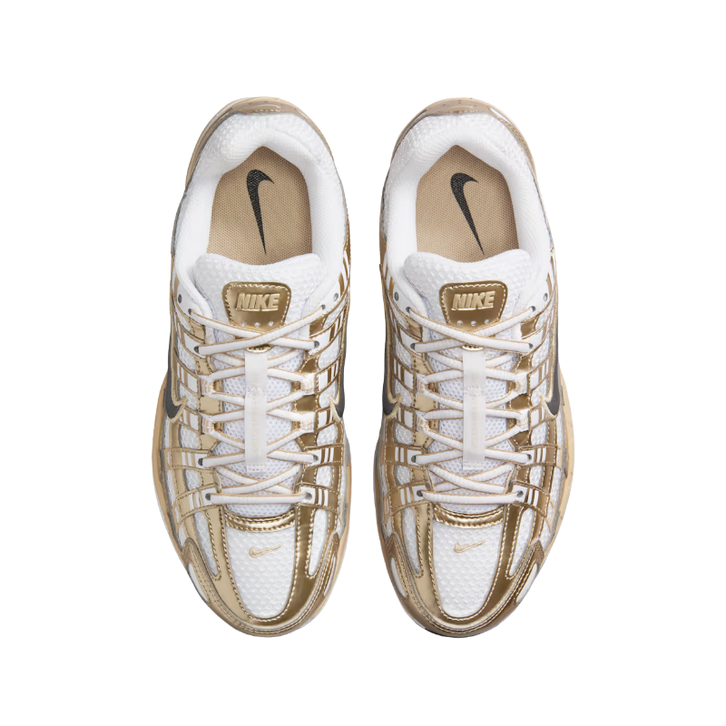 Nike P-6000 Metallic Gold Grain Black