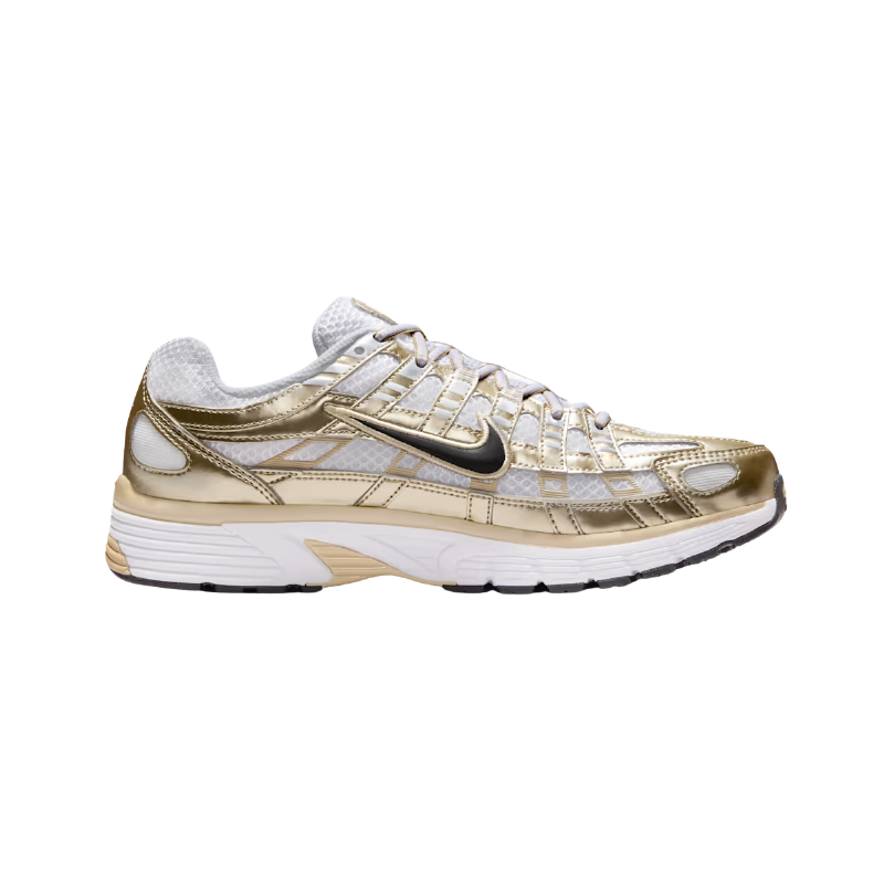 Nike P-6000 Metallic Gold Grain Black
