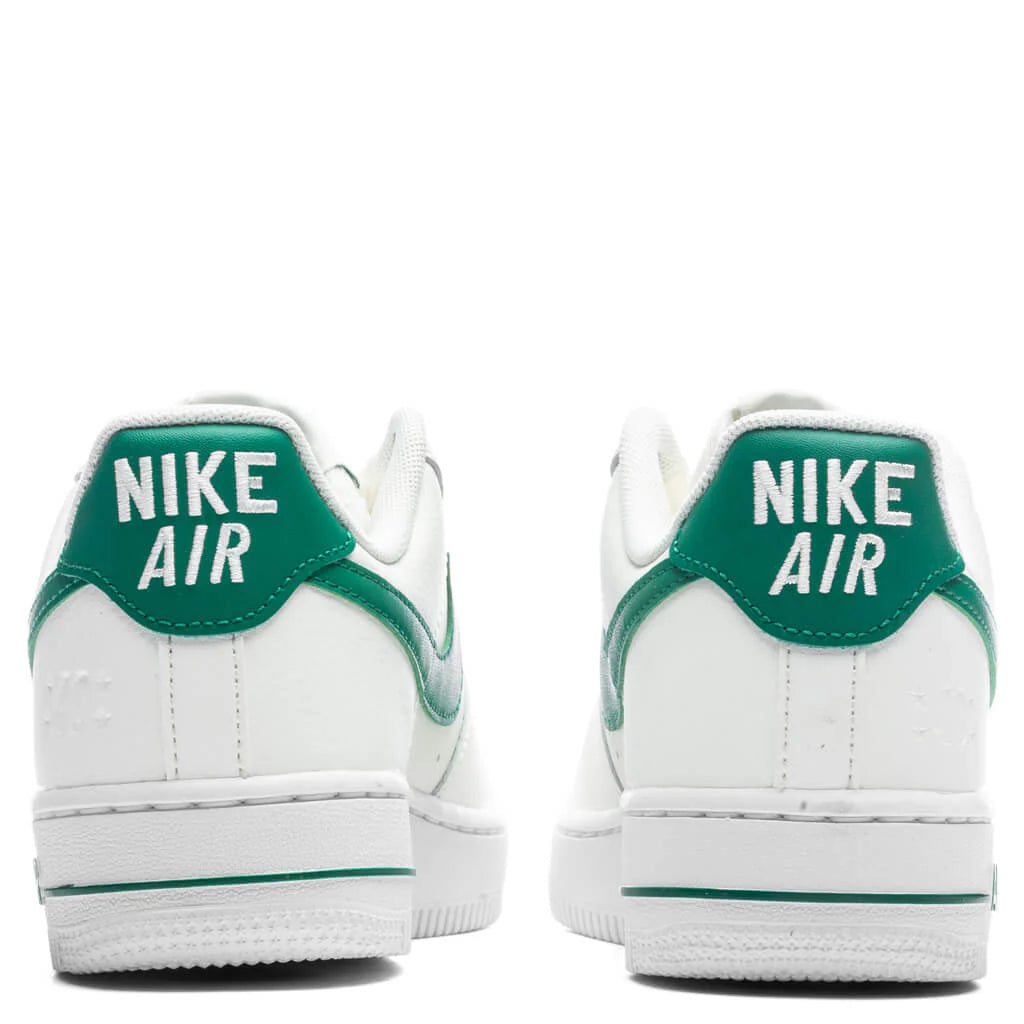 Nike air force 1 anniversary white green