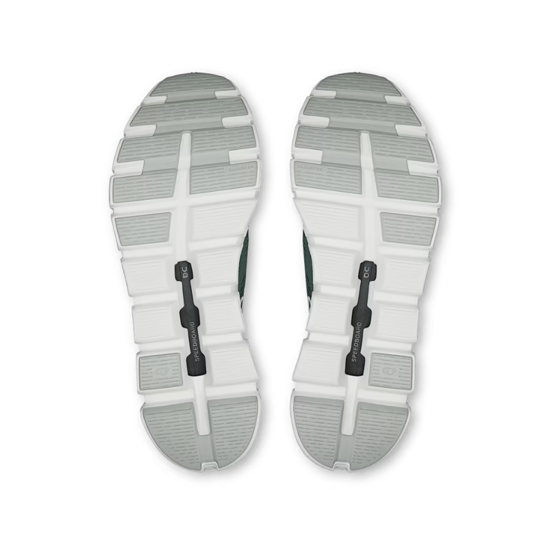 On Cloud 6 Coast Olive and White