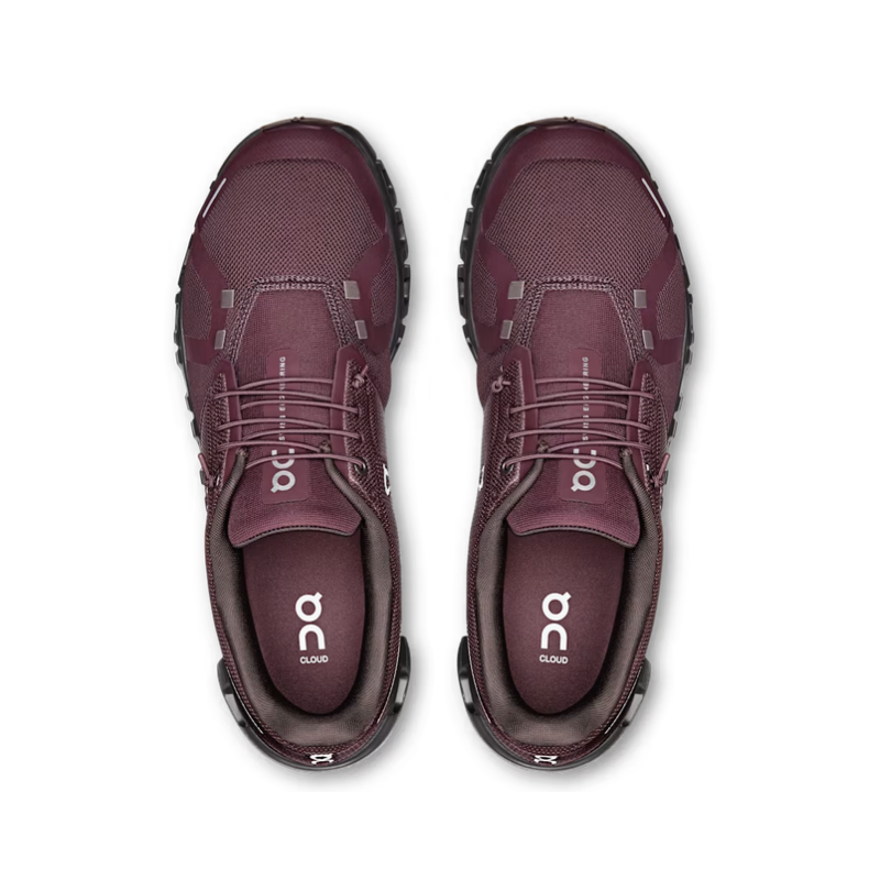 On Men's Cloud 6 Mulberry | Pebble