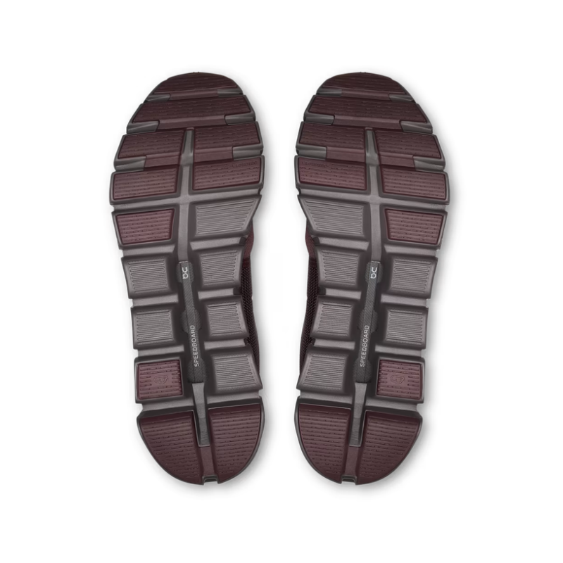 On Men's Cloud 6 Mulberry | Pebble