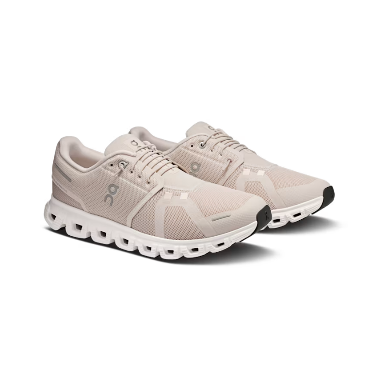 On Cloud 6 Sneaker Pearl | White