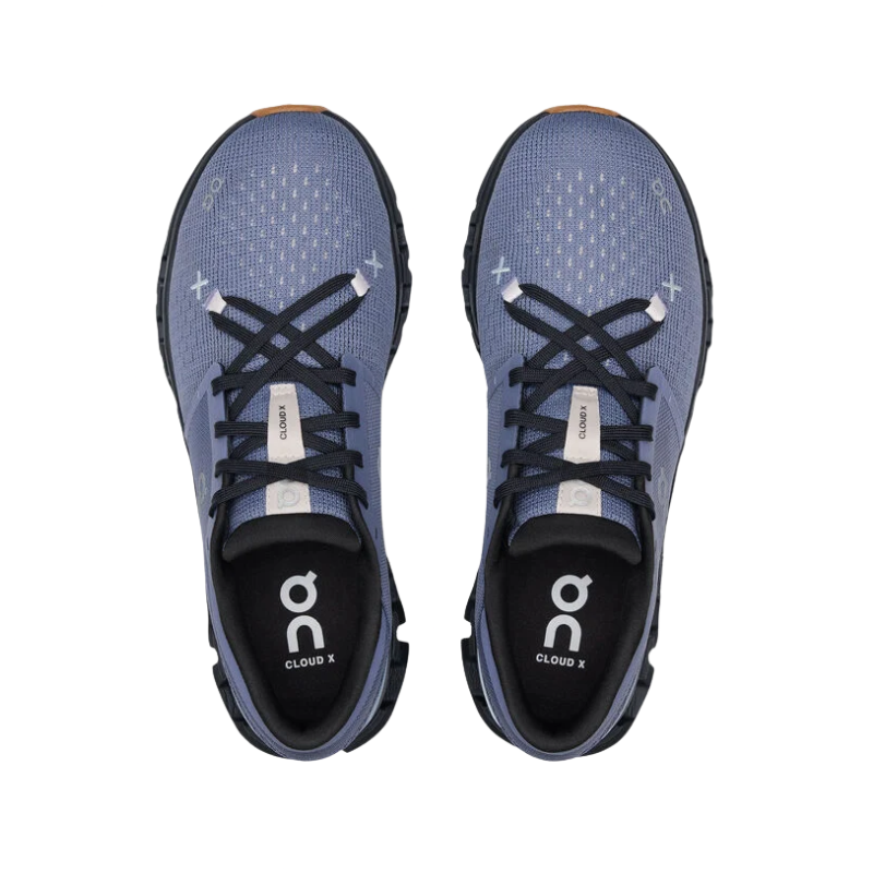 On Cloud X 4 Sleek Grey Blue