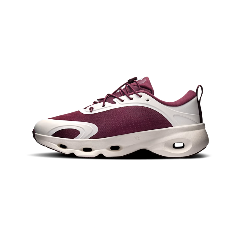 On Cloudsolo X LOEWE Burgundy / Eggshell