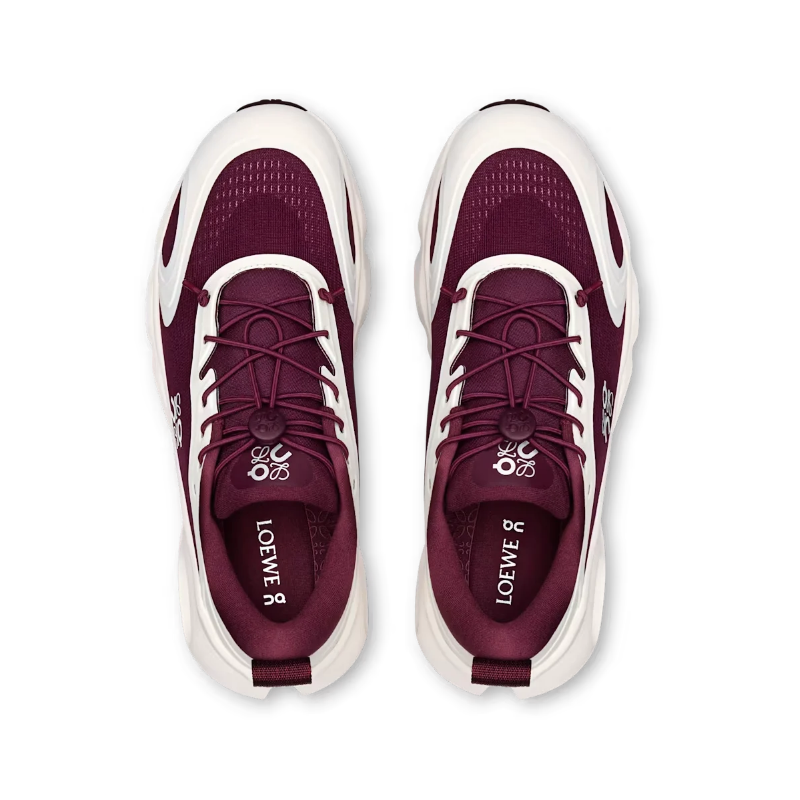 On Cloudsolo X LOEWE Burgundy / Eggshell