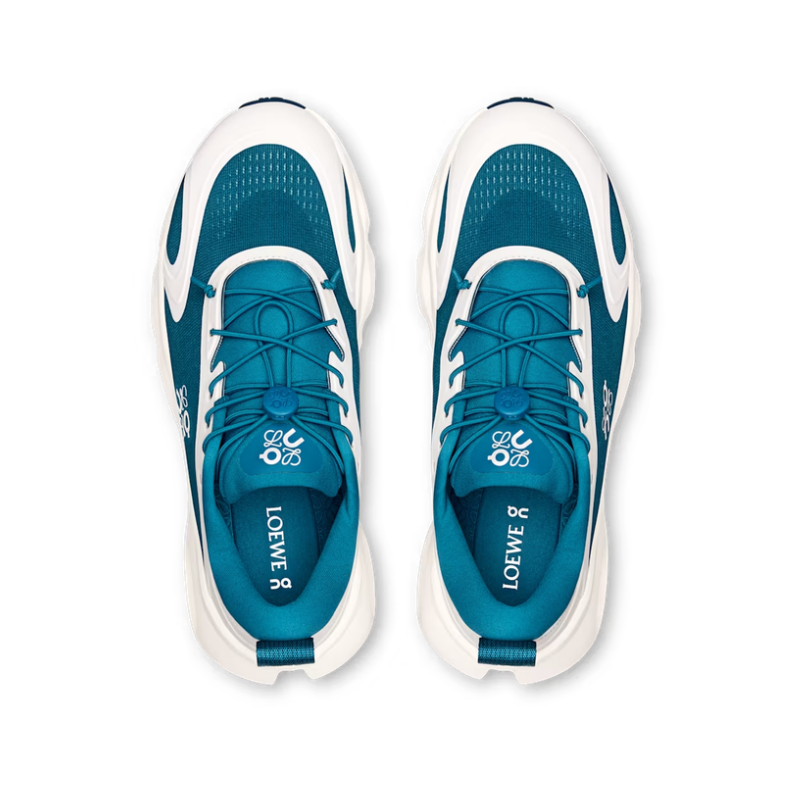 On Cloudsolo X LOEWE Teal | Eggshell