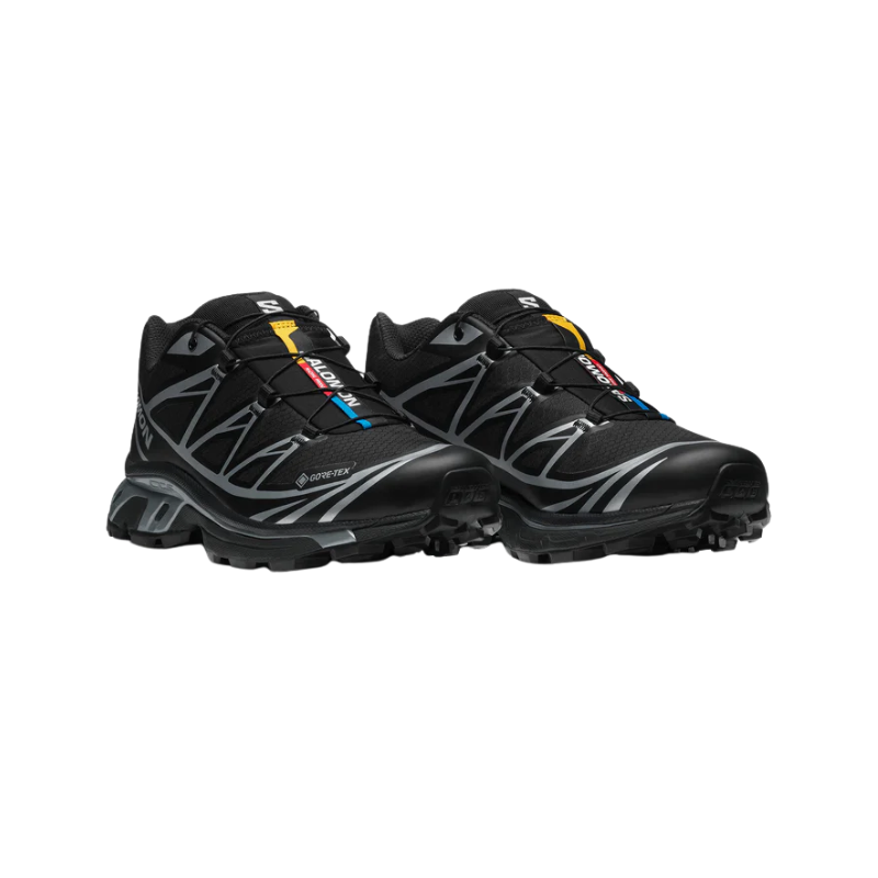 Salomon XT-6 Gore-Tex Black Ebony Lunar Rock