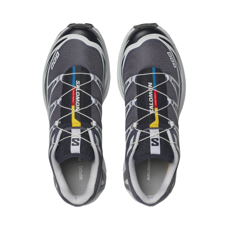 Salomon XT-6  Grisaille Blue Nights Violet Tulip