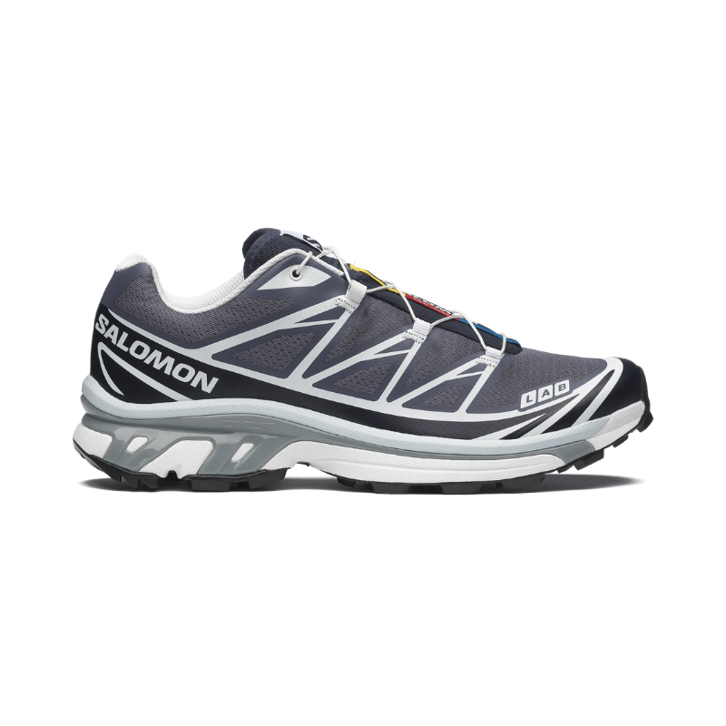 Salomon XT-6  Grisaille Blue Nights Violet Tulip