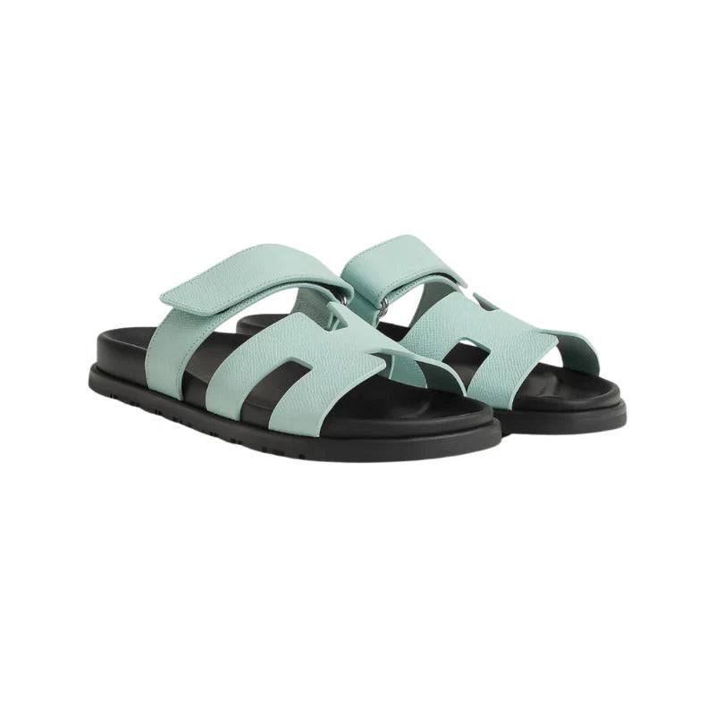 Hermes Chypre Sandal blue cristaux