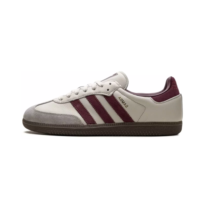 Adidas Samba OG Putty Grey Maroon