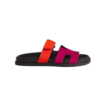 Hermes Chypre Sandal rouge cinétique / gold