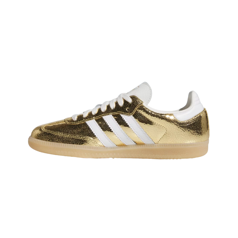 Adidas Samba OG Cracked Metallic Pack Gold