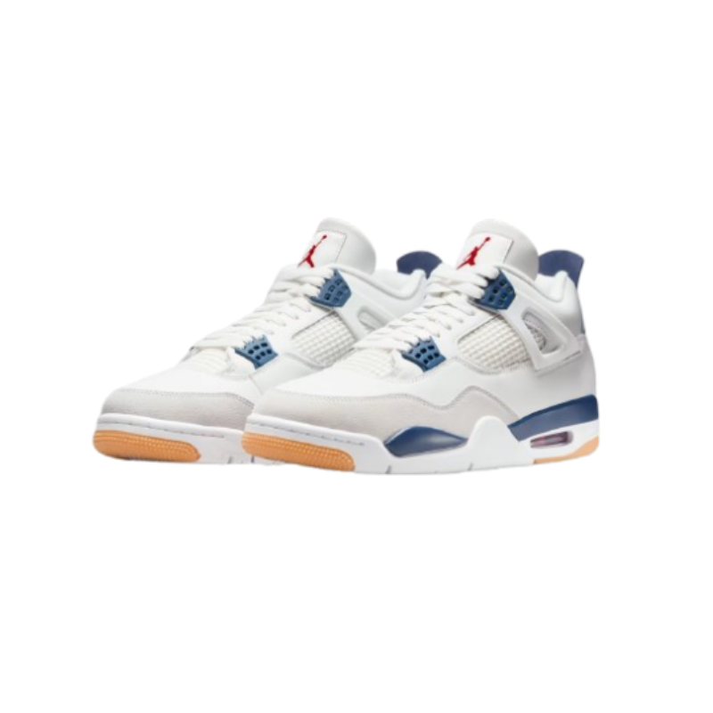 Nike SB x Air Jordan 4 Summit White/Navy/Neutral Grey/White