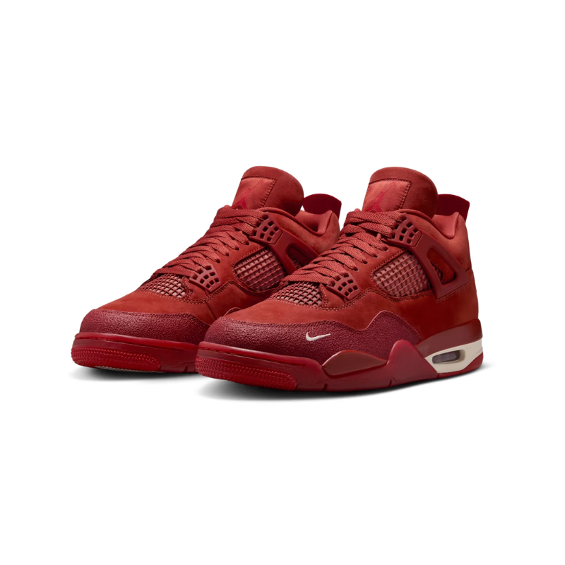 Nigel Sylvester x Air Jordan 4 Retro OG SP "Brick By Brick"  Firewood Orange.