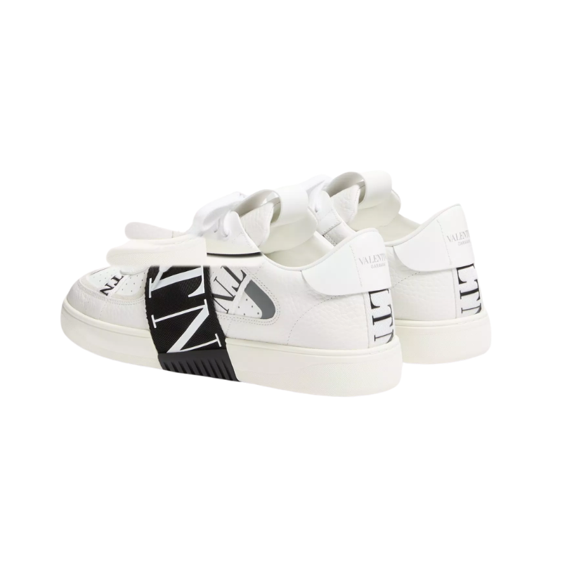 Valentino Garavani VL7N leather sneakers - White Black