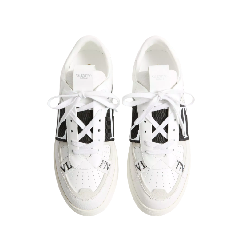 Valentino Garavani VL7N leather sneakers - White Black