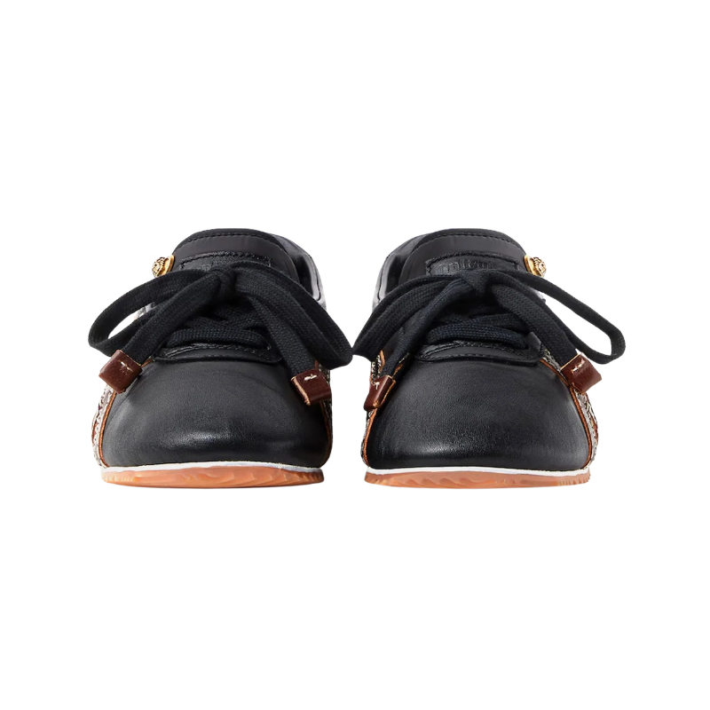 Versace x Onitsuka Tiger TAI-CHI Sakura low-top Black Brown.