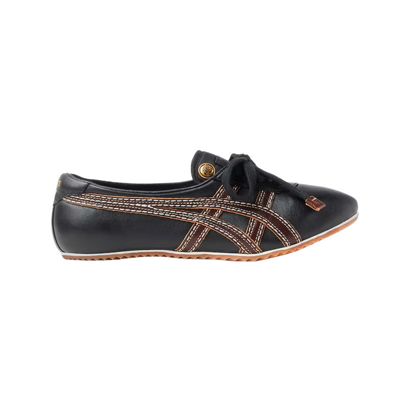 Versace x Onitsuka Tiger TAI-CHI Sakura low-top Black Brown.